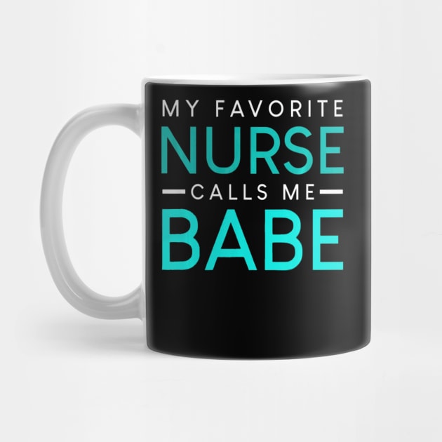 My Favorite Nurse Calls Me Babe nursing couple love by MarrinerAlex